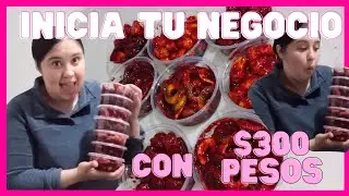 INICIA TU NEGOCIO/Gomitas Enchiladas para vender con $300 pesos/NORA BERGARA #emprendimiento