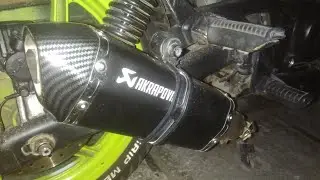pulsar 220 with akrapovic exhaust
