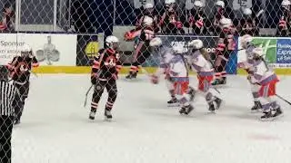 LC 12U girls 4-3 vs Compuware boys