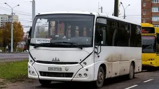 Минская Обл. (Беларусь) | Поездка на Автобусе; МАЗ-241.030; АС 2714-5; марш. 885с. (13.04.2025 г.)