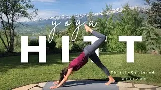 15 Min Yoga HITT Cardio Fusion | Interval Training and Flow To Feel Energized☀️ HD 720p