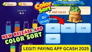 NEW RELEASE APP | COLOR SORT | LEGIT PAYING APP GCASH 2025 | COLOR SORT FULL REVIEW TUTORIAL 