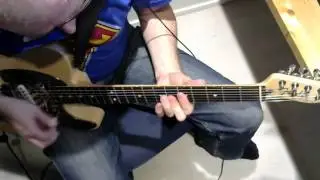 Police Squad Theme for Electric guitar