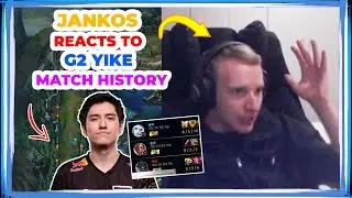 Jankos Reacts to G2 YIKE Match History Before G2 vs DAMWON 👀