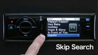 Kenwood KIV-700 iPod Skip Search Feature