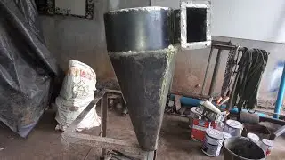 สร้างโรงสี ตอนที่ 10 ทำไซโคลนสูบรำ
