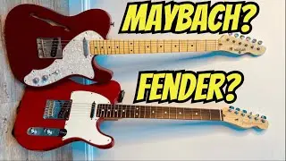Maybach Teleman vs Fender American Standard 2014 Custom Shop Pickups | Telecaster Tone & Playability