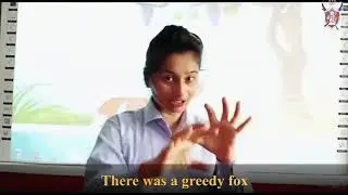 #Adomian #Deepa mam #storytelling #greedy fox