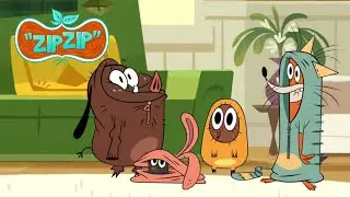 Watchdog Wash | Zip Zip English | Full Episode | S1 | Cartoon for kids
