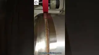 Tank polishing machine