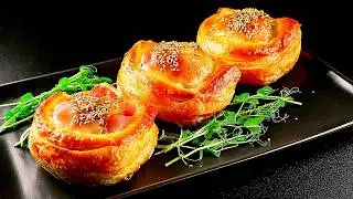 Just add the cheese to the puff pastry ❗️ This dish will instantly impress anyone!