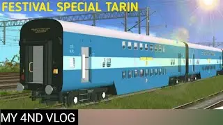 HOLI FESTIVAL SPECIAL TRAIN OF INDIAN RAILWAYS IN TRAINZ SIMULATOR 12 || FULL JOURNEY VLOG