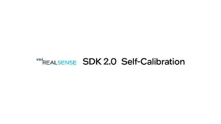 Depth Camera On-Chip Self-Calibration Feature in Action