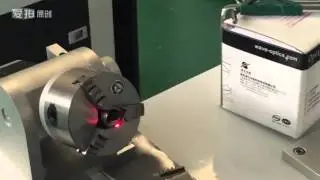 How to use Rotary axis of fiber laser marking machine-XTLASER