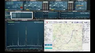 Tracking a Radiosonde (weather balloon) with an RSP1A SDR and Rs41 Tracker (Sped Up 5x)