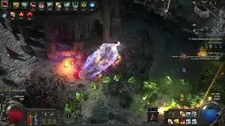 PoE 2 Shaman-melee-armour-ABYSS challenge-T16-17th abyss,corruption, diff. for each closed pit