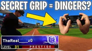 *SECRET* GRIP HELPS ME HIT DINGERS? TIP FROM 20 TIME FLAWLESS BR WINNER! MLB THE SHOW 20
