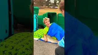I found STEPHEN SHARER sleeping in a DUMPSTER