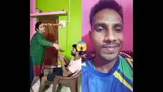 O BHAI KYA KAR HAI 😱😆 #husbandwife #tamilcomedy #mixemaster #youtubeshorts #dance