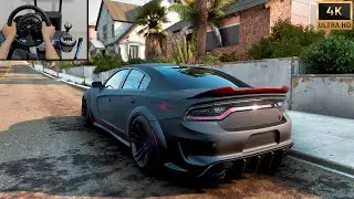 Fast & Furious 1500HP Dodge Charger SRT Hellcat REDEYE | Forza Horizon 5 | Steering Wheel Gameplay