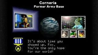 Starfox 64  -  Corneria - How to get the Medal