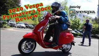 2020 New Fuel Injected Vespa Primavera 50 iGet Review