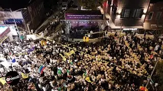 DRONE: Simchas Beis Hashoeva in Crown Heights - 2024