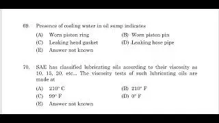 TNPSC - MOTOR VEHICLE INSPECTOR EXAM 2024 - QUESTION PAPER PUBLISHED - MARK YOUR ANSWERS - DETAILS