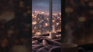 Rain for Sleep | Cozy Rainy Window City Lights