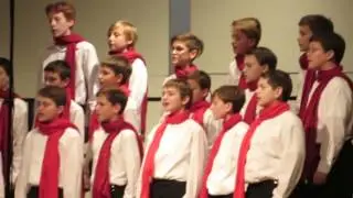 Carol of the bells, TCMS boys chorus, 12/6/2016