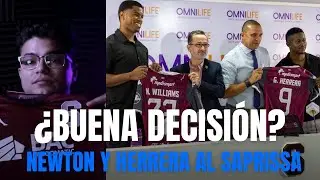 &iquest;BUENA DECISI&Oacute;N? NEWTON WILLIAMS Y GUSTAVO HERRERA AL DEPORTIVO SAPRISSA
