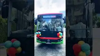 Cherry Wanda ev Bus in Nepal.