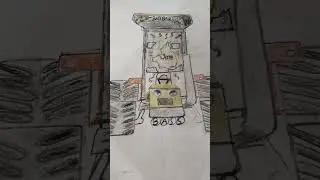 5911#tractor #modified #5911 drawing #viral #trending #shorts🚜🚜🦅&hearts;️&hearts;️🦅