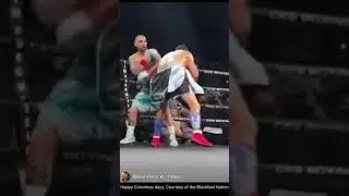 Another angle of the knockout of Light Heavyweight John Gotti by a Middleweight with a 2-4 record.