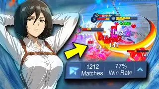 NEW BUILD FANNY!🦋МИКАСА АГРЕССИВНЫЙ ГЕЙМПЛЕЙ! MOBILE LEGENDS BANG BANG