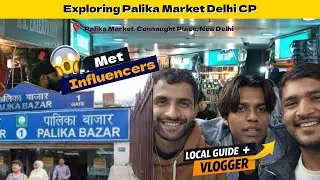 Hidden Market for Boys in Delhi | Unexpected Influencer Meet 😍 #palikabazar