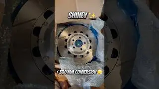 New video coming soon, the 330mm rear disc conversion to match the front big brake kit has landed!