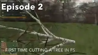 Cutting down trees to make the yard look neater l FS19 l Six Ashes EP. 2