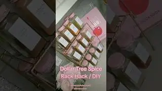 Dollar Tree DIY Hack | SPICE RACK