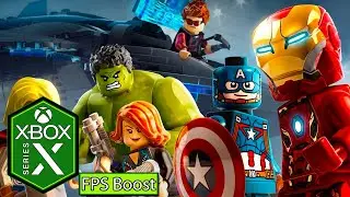 Игровой процесс LEGO Marvel's Avengers на Xbox Series X [Ускорение FPS] [120 кадров в секунду]