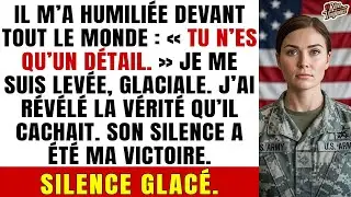 “Tu n’es qu’un détail”, dit mon frère… je l’ai réduit au silence devant le général
