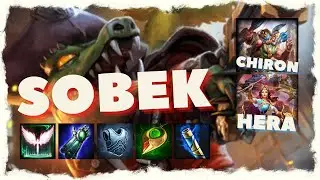 Smite Classic RANKED Joust Sobek Support Gameplay | Last Ranked Joust game before the new map!