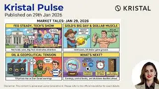 Kristal Pulse | 29th Jan 2026 | Fed Holds, Gold Explodes | Daily Market Recap