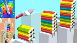 Slice it All! 🔥❤️‍🔥👩‍❤️‍💋‍👩 Very Satisfying And Relaxing ASMR Slicing Game 🔥🔥