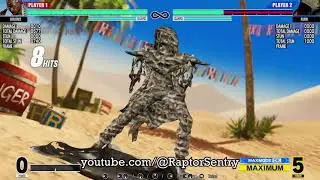 KOF XV Dolores 886 Dmg Corner Combo (No Blue Raw Max)