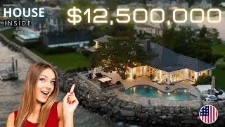 Inside a $12,500,000 House | Best view in all of Old Greenwich