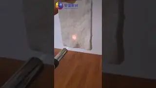 Refractoriness Test of Our Ceramic Fiber Blanket