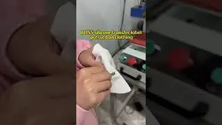 SILICONE HEAT TRANSFER LABEL BOSS
