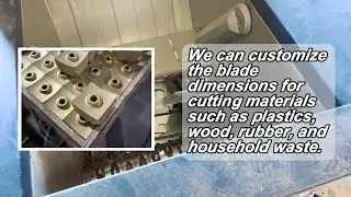 ShengAo Shredder Blades: Conquer Hard Plastics and Boost Recycling Efficiency!#cuttingtools