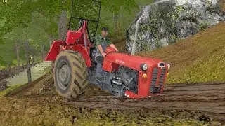 Slovenia - Heavy loging with IMT 558